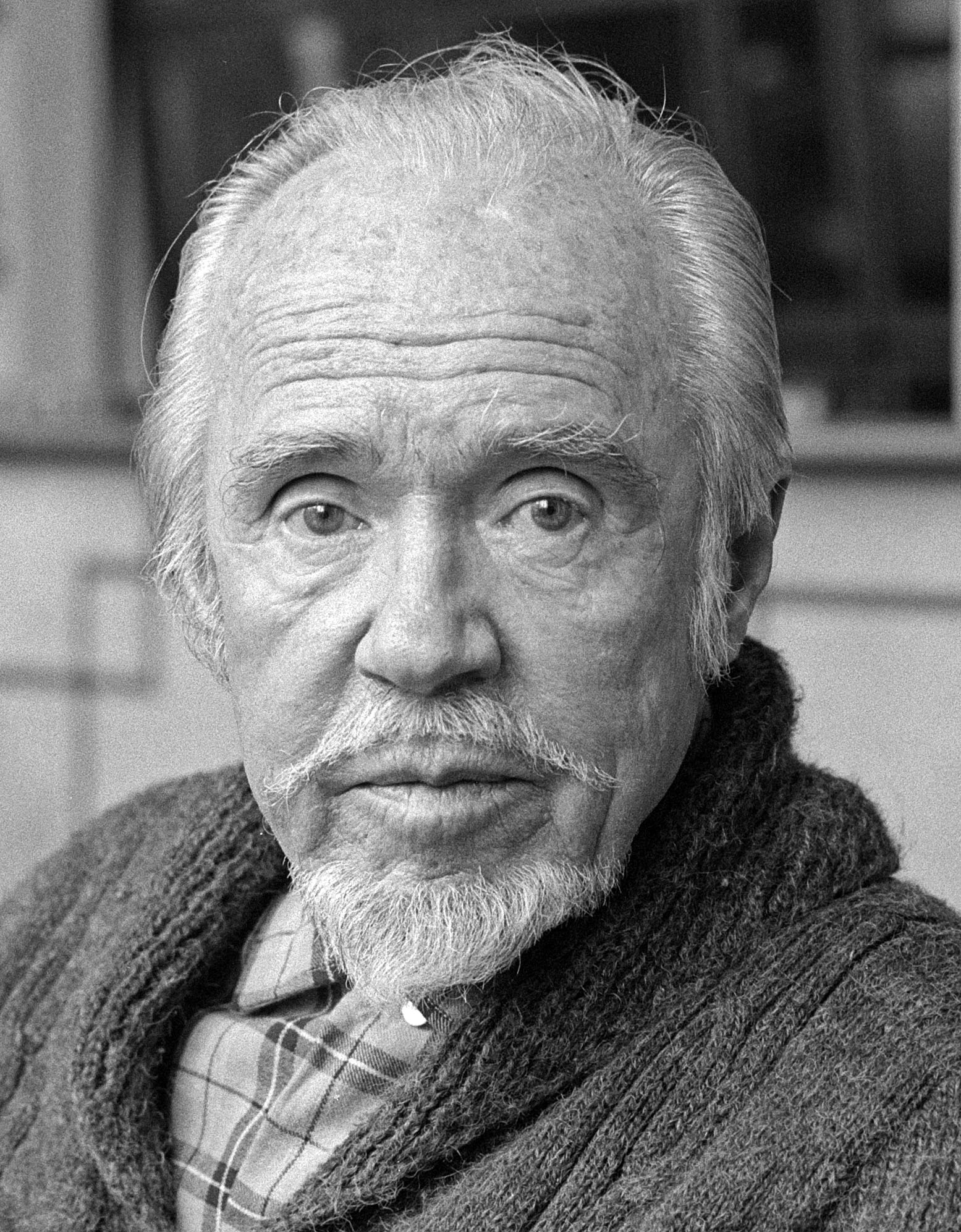 Portrait of Conlon Nancarrow in 1987